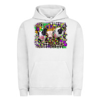 Pigment Lunar Rock mardi gras heifers Urban Hoodie - CowGirlArtShop