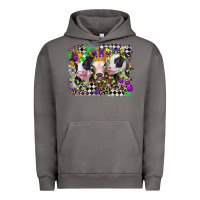 Pigment Tornado mardi gras heifers Urban Hoodie - CowGirlArtShop