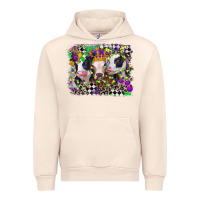 Sandshell mardi gras heifers Urban Hoodie - CowGirlArtShop