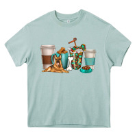 Arona german shepherd dog coffee cups Heavy Core Tee - texasbilliewilder