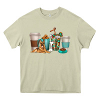 Mossy german shepherd dog coffee cups Heavy Core Tee - texasbilliewilder