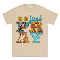 Mushroom just pray western sunflowers Classic Tee - AdoDesignShop