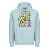 Blue Mist let's fiesta Premium Hoodie - JahusDesignShop