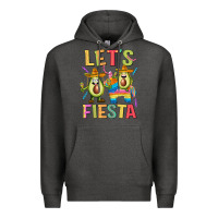Charcoal Heather let's fiesta Premium Hoodie - JahusDesignShop