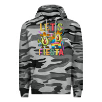 Slate Camo let's fiesta Premium Hoodie - JahusDesignShop