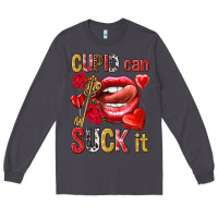 Smoke cupid can suck it Long Sleeve Tee - NancyCooperArtShop