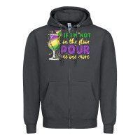 Smoke if i'm not on the floor pour me one more Zipper Hoodie - MaliasSmallBusiness