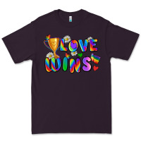 Plum love wins Premium Tee - Zillion Design Studio