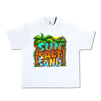 White sun salt sand summer Urban Heavy Tee - Jasminsmagicworld