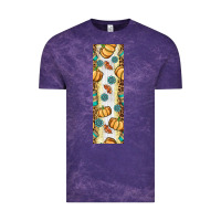 Cloud Purple pumpkin fall Vintage Tee - BundleAndBundleShop