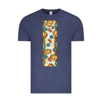 Vintage Denim pumpkin fall Vintage Tee - BundleAndBundleShop