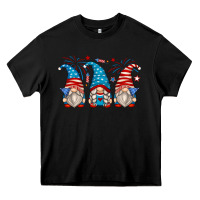 Black fourth of july gnomes Heavy Core Tee - Zillion Design Studio