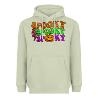 Matcha spooky with lightning bolt Heavyweight Hoodie - BundleAndBundleShop
