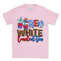 Bubblegum Pink Red white loaded tea Classic Tee - AdoDesignShop