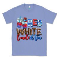 Colony Blue Red white loaded tea Classic Tee - AdoDesignShop