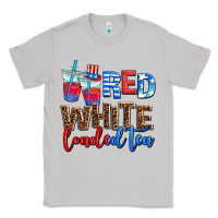 Moon Dust Red white loaded tea Classic Tee - AdoDesignShop
