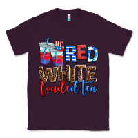 Plum Red white loaded tea Classic Tee - AdoDesignShop