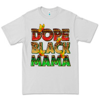Dove Grey dope black mama with butterflies Premium Tee - texasbilliewilder