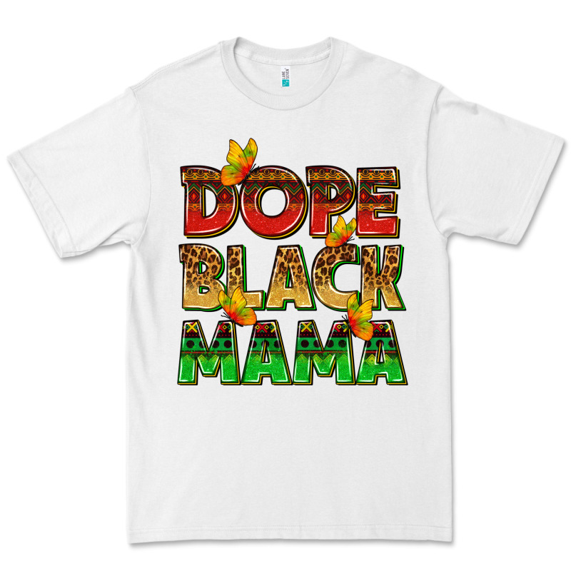 Dope Black Mama With Butterflies Premium Tee by texasbilliewilder | Teevron