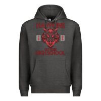 Charcoal Heather Go Tiger High School Premium Hoodie - Bettercallsaul