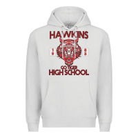 Dove Grey Go Tiger High School Premium Hoodie - Bettercallsaul