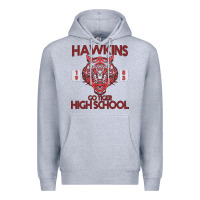 Heather Grey Go Tiger High School Premium Hoodie - Bettercallsaul