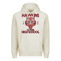 Oatmeal Heather Go Tiger High School Premium Hoodie - Bettercallsaul