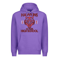 Purple Go Tiger High School Premium Hoodie - Bettercallsaul