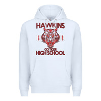 White Go Tiger High School Premium Hoodie - Bettercallsaul