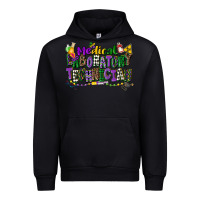 Black medical laboratory technician mardi gras Urban Hoodie - CowGirlArtShop