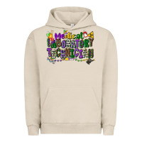 Pigment French Oak medical laboratory technician mardi gras Urban Hoodie - CowGirlArtShop