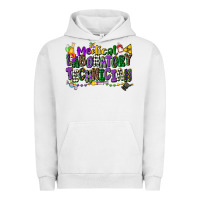 Pigment Lunar Rock medical laboratory technician mardi gras Urban Hoodie - CowGirlArtShop