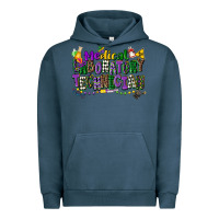 Pigment Midnight Navy medical laboratory technician mardi gras Urban Hoodie - CowGirlArtShop