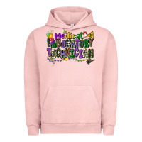 Pigment Salmon medical laboratory technician mardi gras Urban Hoodie - CowGirlArtShop