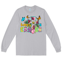 Moon Dust happy easter cross Long Sleeve Tee - BarkalooDesign