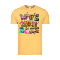 Vintage Mustard wife mom boss Vintage Tee - AdoDesignShop