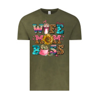 Vintage Olive wife mom boss Vintage Tee - AdoDesignShop