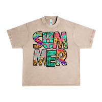 Summer Leopard Tie Dye Urban Heavy Tee | Teevron