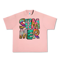 Salmon summer leopard tie dye Urban Heavy Tee - Jasminsmagicworld