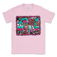 Bubblegum Pink be mine western valentine's day Classic Tee - AdoDesignShop