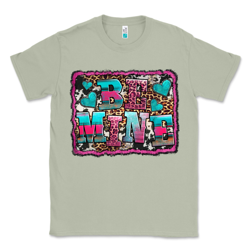 Be Mine Western Valentine's Day Classic Tee by AdoDesignShop | Teevron