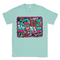 Seafoam be mine western valentine's day Classic Tee - AdoDesignShop