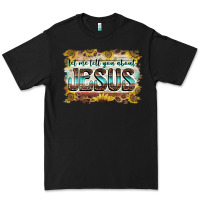 Black let me tell you about jesus Premium Tee - BarkalooDesign