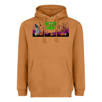 Meerkat spooky mimi libbey glass Heavyweight Hoodie - BundleAndBundleShop