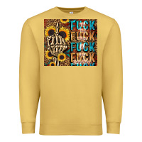 Antique Gold fuck Premium Sweatshirt - LillyAllenDesigns