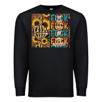 Black fuck Premium Sweatshirt - LillyAllenDesigns