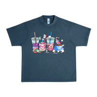 Midnight Navy dentist coffee cups Urban Heavy Tee - AdoDesignShop