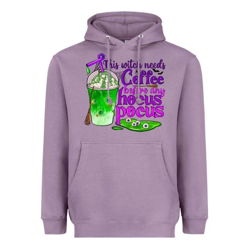 This Witch Needs Coffee Before Any Hocus Pocus Heavyweight Hoodie by BundleAndBundleShop | Teevron