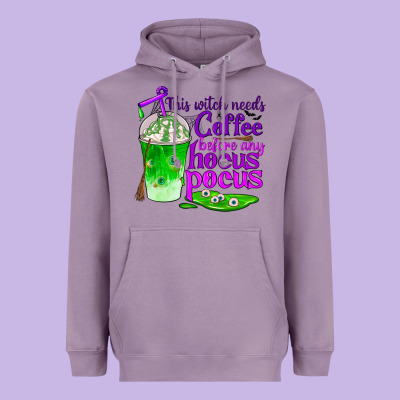This Witch Needs Coffee Before Any Hocus Pocus Heavyweight Hoodie Designed By Bundleandbundleshop