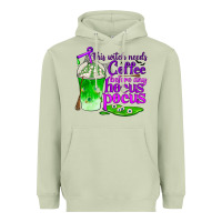 Matcha this witch needs coffee before any hocus pocus Heavyweight Hoodie - BundleAndBundleShop